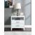 Bowtie 2-Drawer Wood Veneer Nightstand