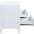 Bowtie 2-Drawer Wood Veneer Nightstand