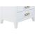 Bowtie 2-Drawer Wood Veneer Nightstand