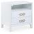 Bowtie 2-Drawer Wood Veneer Nightstand