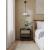 Sage 1-Drawer Wood Nightstand with Natural Cane Drawer Front