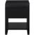 Sage 1-Drawer Wood Nightstand with Natural Cane Drawer Front
