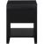 Sage 1-Drawer Wood Nightstand with Natural Cane Drawer Front