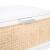 Sage 1-Drawer Wood Nightstand with Natural Cane Drawer Front
