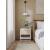 Sage 1-Drawer Wood Nightstand with Natural Cane Drawer Front
