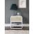 Sage 1-Drawer Wood Nightstand with Natural Cane Drawer Front