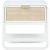 Sage 1-Drawer Wood Nightstand with Natural Cane Drawer Front
