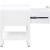 Sage 1-Drawer Wood Nightstand with Natural Cane Drawer Front
