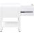 Sage 1-Drawer Wood Nightstand with Natural Cane Drawer Front