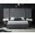 Grande Velvet King Size Bed