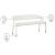 Destiny Faux Leather Bench
