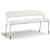 Destiny Faux Leather Bench