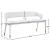 Destiny Boucle Fabric Bench