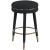 Coral Boucle Fabric Swivel Counter Stool