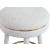 Coral Boucle Fabric Swivel Counter Stool