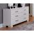 Jessica Wood Double Dresser w/6 Drawers