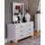 Jessica Wood Double Dresser w/6 Drawers
