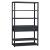 East End MDF & Wood Veneer Accent Bookcase w/6 Shelf & Drawer
