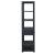 East End MDF & Wood Veneer Accent Bookcase w/6 Shelf & Drawer