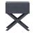 1-Drawer Accent Table | East End X-Base Side Table