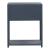 East End Rectangular MDF & Wood Veneer Accent Table w/Shelf & Drawer
