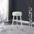 Coral Boucle Fabric Swivel Bar Stool