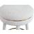 Coral Boucle Fabric Swivel Bar Stool