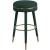 Coral Boucle Fabric Swivel Bar Stool