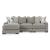 Aslan Court Fabric Left 3-Piece Sofa Sectional w/Chaise