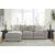 Aslan Court Fabric Left 3-Piece Sofa Sectional w/Chaise