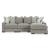 Aslan Court Fabric Right 3-Piece Sofa Sectional w/Chaise