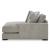 Aslan Court Fabric Right 3-Piece Sofa Sectional w/Chaise
