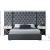 Grande Velvet Queen Size Bed