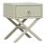 East End Rectangular MDF & Wood Veneer Accent Table w/Drawer