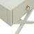East End Rectangular MDF & Wood Veneer Accent Table w/Drawer