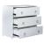 East End MDF & Wood Veneer Accent Cabinet w/3 Drawers
