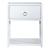 East End Rectangular MDF & Wood Veneer Accent Table w/Shelf & Drawer