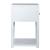 East End Rectangular MDF & Wood Veneer Accent Table w/Shelf & Drawer