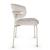 Oleandro Aspen Fabric/Metal Dining Chair