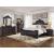 Cambridge Leatherette/Wood Panel Bed