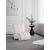 Swoon Faux Sheepskin Accent Chair with White Oak Veneer Base