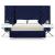 Grande Velvet Queen Size Bed