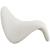 Theodore Faux Sherling Accent Chair