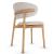Oleandro Upholstery/Wood Dining Chair