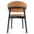 Oleandro Softer Faux Leather/Wood Dining Chair
