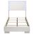 Felicity Panel Bed w/LED Lighting, Twin Size