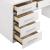 Felicity Vanity Desk w/9 Drawers & Lighted Mirror 