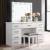 Felicity Vanity Desk w/9 Drawers & Lighted Mirror 