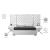 Grande Velvet Queen Size Bed