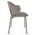 Holly Kalix Fabric/Metal Dining Chair